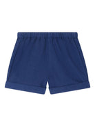 Shorts per neonato Bonpoint blu con vita elasticizzata C06YBEW00001 074 BONPOINT KIDS 