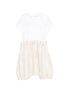 Set t-shirt e shorts per neonato Mariella Ferrari multicolor con design a righe PLE5 P26 BEIGE MARIELLA FERRARI KIDS 