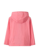 Giubbino per bambina Burberry Kids rosa con inserti con motivo Vintage Check 8117892 C4142 BURBERRY KIDS 