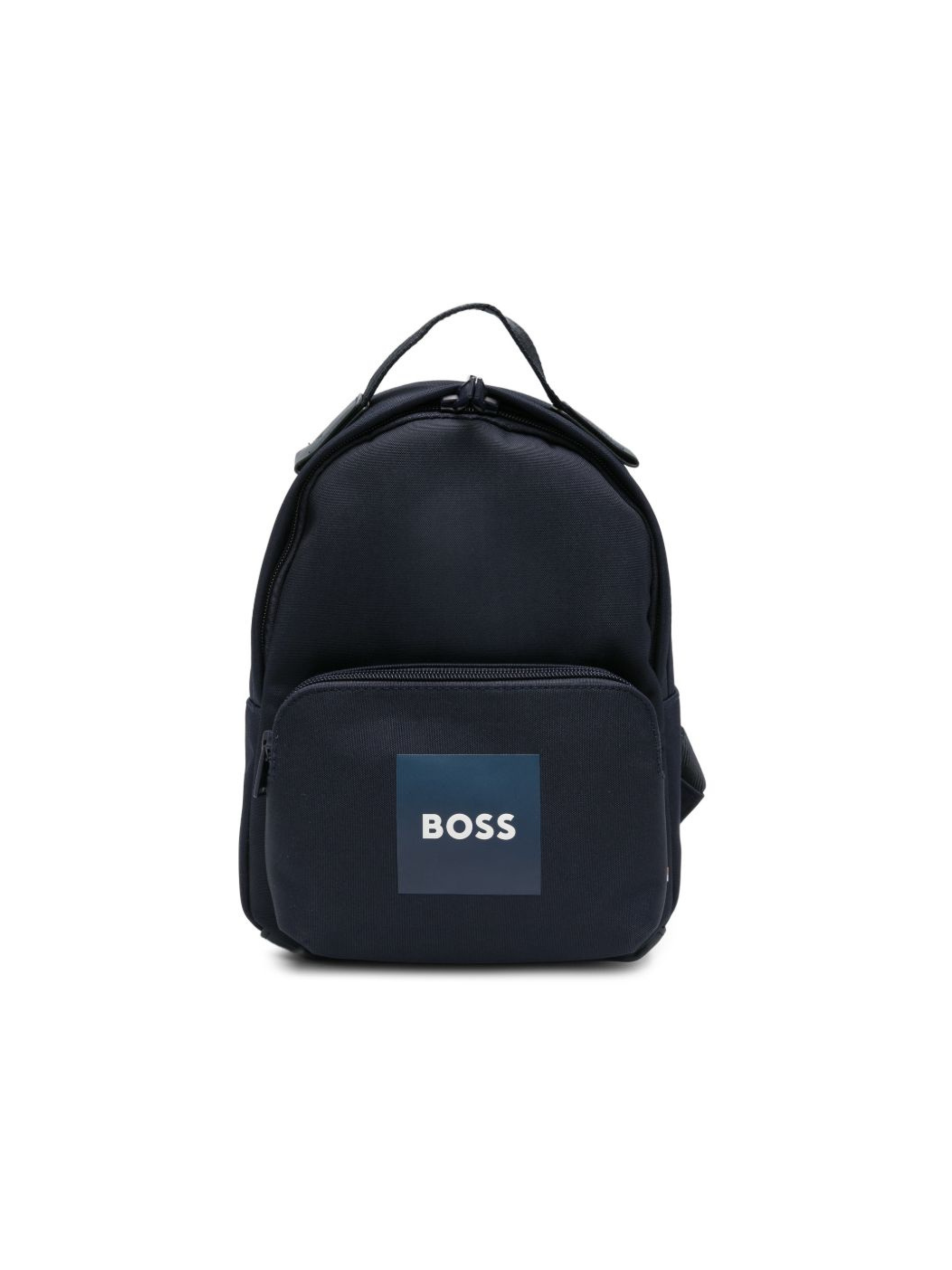 Zaino per bambino BOSS Kids blu con tasca con zip sul davanti J53139 849 BOSS KIDS 