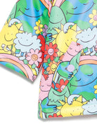 Impermeabile per neonata Stella McCartney Kids multicolore con stampa grafica TX2007 Z3227 999MC STELLA McCARTNEY KIDS 