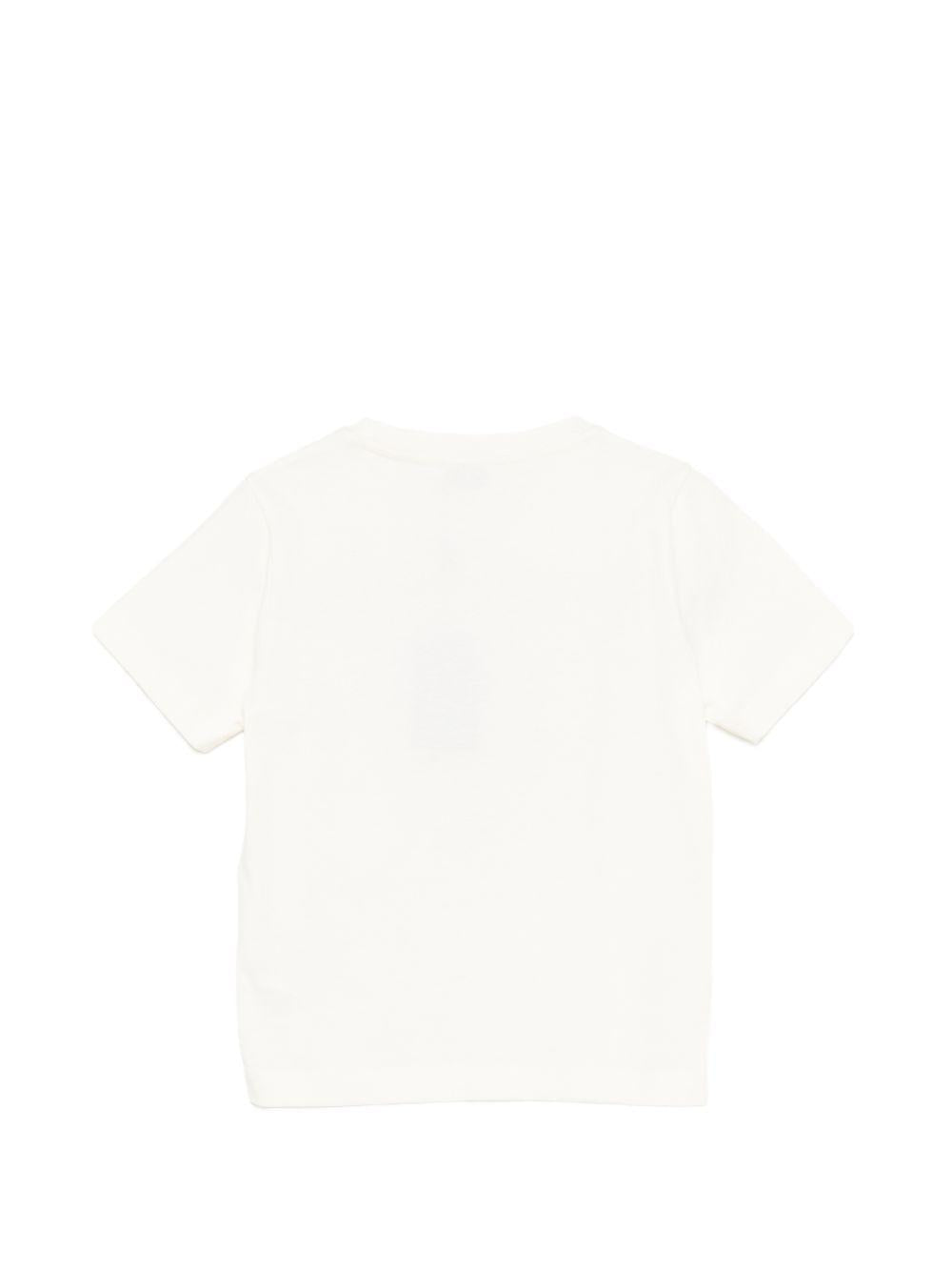 T-shirt per bambino Etro Kids bianco con dettaglio sul davanti GY8P21 Z3672 102 ETRO KIDS 