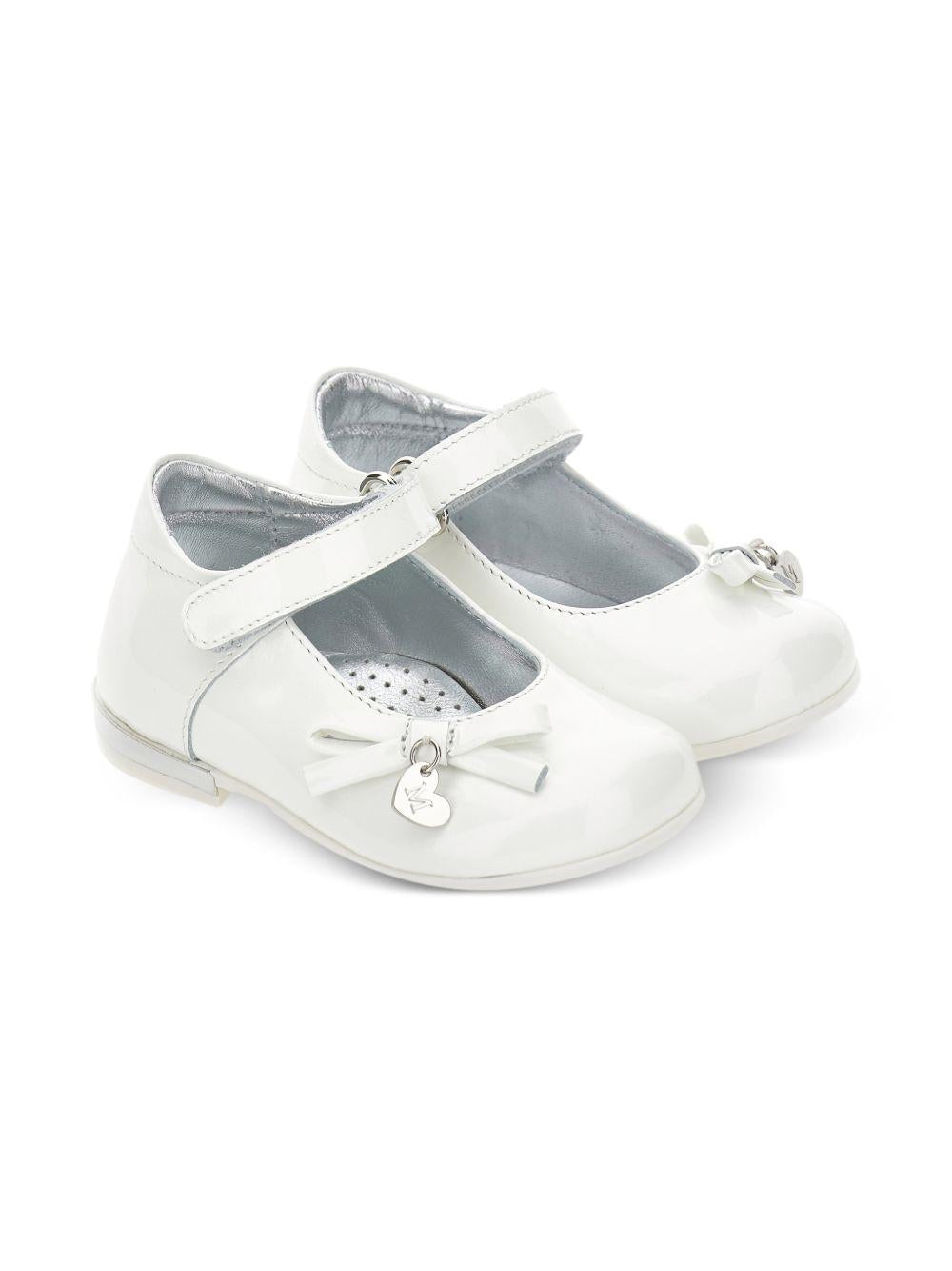 Ballerine per bambina Monnalisa bianche con fiocco 83G009 7706 0099 MONNALISA KIDS 