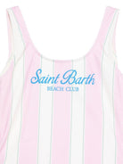 Costume intero per bambina MC2 Saint Barth Kids multicolore con design a righe CARA001 01129L MC2 ST. BARTH KIDS 