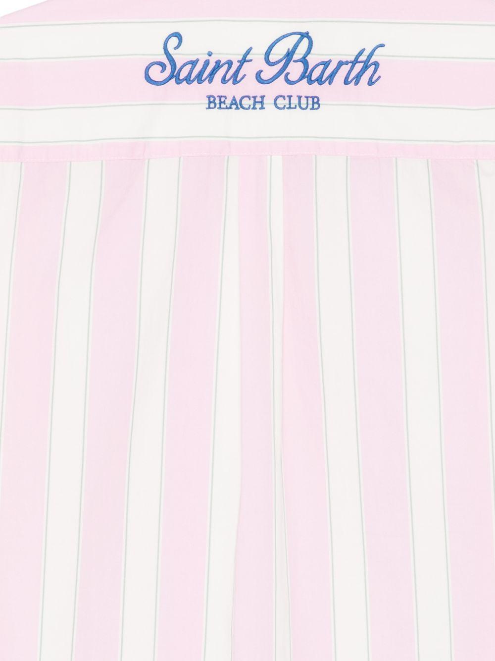 Camicia per donna MC2 Saint Barth multicolore con logo sul retro BRIG001 00897L MC2 ST. BARTH 