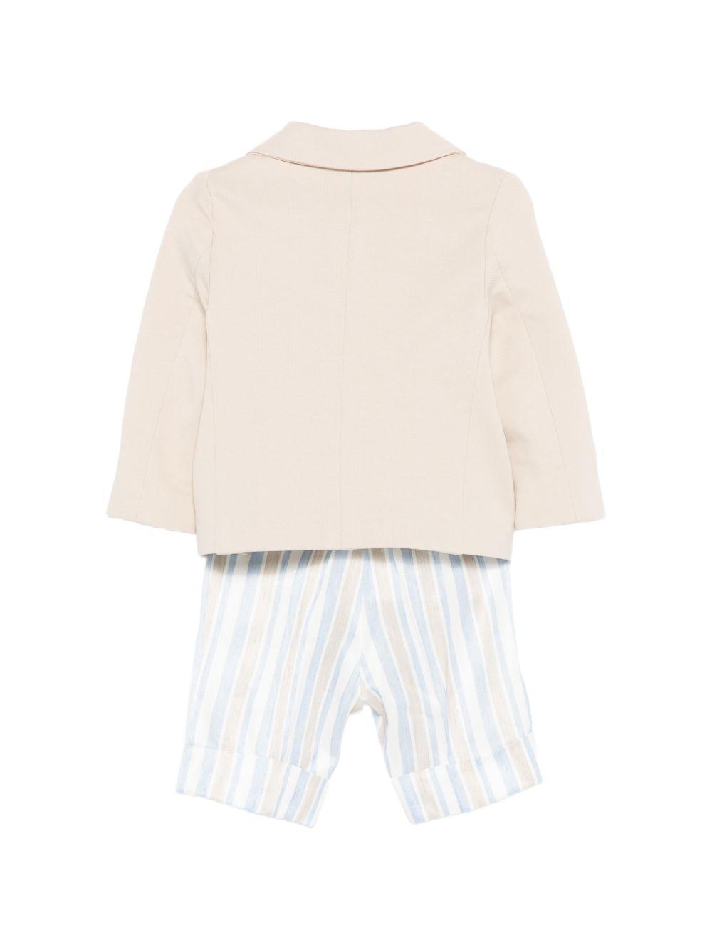 Completo per neonato Colorichiari multicolore con fazzoletto da taschino MN508436 4834 26 COLORICHIARI KIDS 
