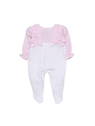 Tutina per neonata La Stupenderia bianca con dettaglio fiocchi 2TBTT52 D33 LA STUPENDERIA 