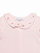 Tutina per neonata Tartine Et Chocolat rosa con colletto alla Peter Pan CC11010 30 TArtine & Chocolat KIDS 