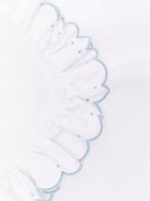 Coperta per neonato La Stupenderia bianca con bordo smerlato 2TBCO50 P01AZZ LA STUPENDERIA KIDS 