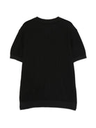 T-shirt per bambino Paolo Pecora Kids  con scollo a V PP4178 NERO PAOLO PECORA KIDS 
