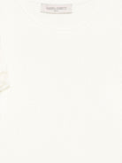 T-shirt per bambina Alberta Ferretti Kids bianca con maniche con volant R9G601 7029 0035 ALBERTA FERRETTI KIDS 