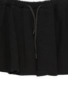 Shorts per bambina MSGM Kids neri con logo sul davanti S6MSJGST075 110 MSGM KIDS 