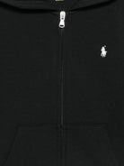 Felpa per bambino Polo Ralph Lauren Kids nera con motivo Polo Pony 322A95762 005 Ralph Lauren kids 