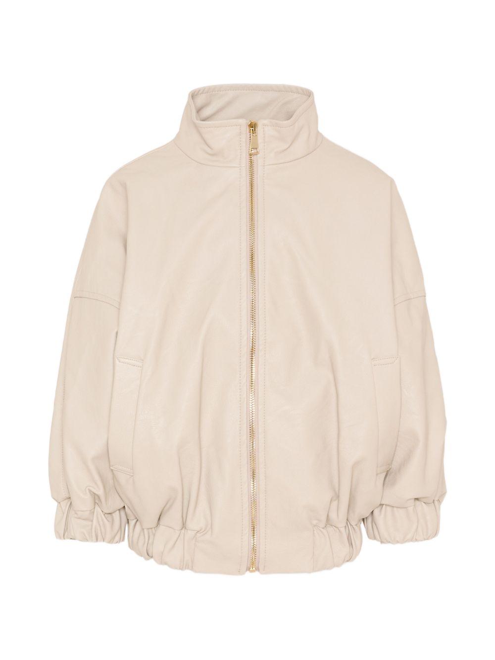Giubbino per bambino Douuod Kids beige con chiusura con zip DY2P57 H0076 108 DOUUOD KIDS 