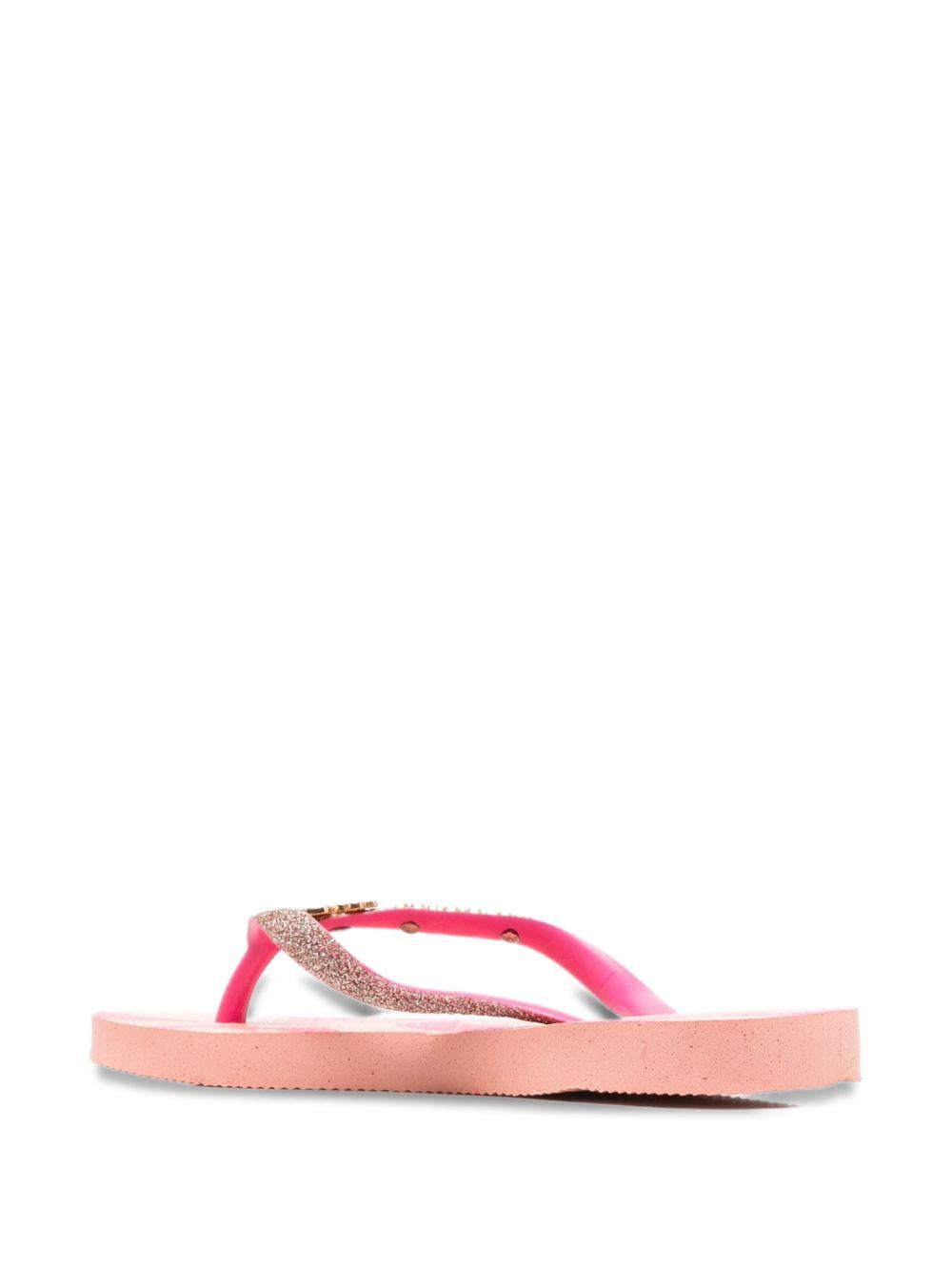 Infradito per bambina Havaianas Kids rosa con dettagli fiori in rilievo 4146976 3128 HAVAIANAS KIDS 