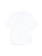 Polo con ricamo Palm Tee per bambino Il Guifo bianco con scollo con spacco P25PC097MF001 152 IL GUFO 