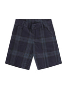 Shorts per neonato Baroni blu con motivo scozzese 10522 VERDE BARONI 