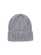 Cappello per bambina Monnalisa Kids grigio con trama a coste 17H004 8064 0032 MONNALISA KIDS 