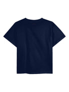 T-shirt per bambino Kenzo Kids blu con stampa logo K61699 84N KENZO KIDS 