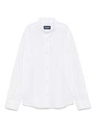 Camicia per bambino Drumohr Kids bianco con colletto rialzato S5SH72 D01 DrUMOHR KIDS 