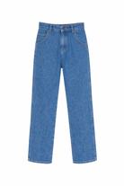 Pantaloni per bambino Emporio Armani Kids denim con passanti EB000935 AF21778 MB002 EMPORIO ARMANI KIDS 