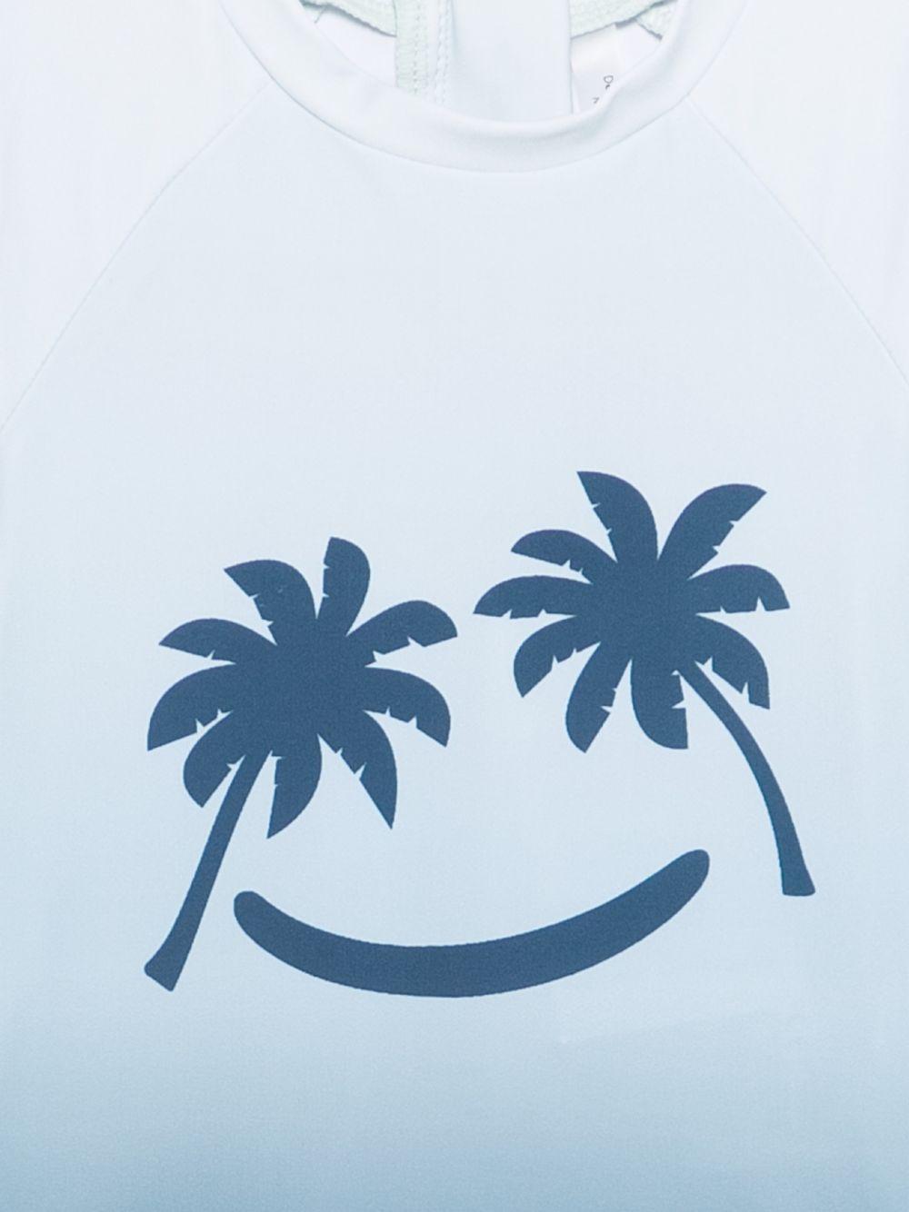 T-shirt anti UV per neonato Molo azzurra a maniche lunghe 8S26P203 5226 MOLO KIDS 