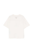 T-shirt per bambino Emporio Armani Kids bianca con lettere logo EB001367 AF26009 U1009 EMPORIO ARMANI KIDS 