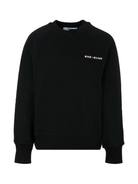 Felpa per bambino MSGM Kids nero con stampa logo F5MSJBSW225 110 MSGM KIDS 
