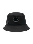 Cappello per bambino C.P. Company Kids nero a bucket CMX00NLOA04 60100 C.P.COMPANY KIDS 