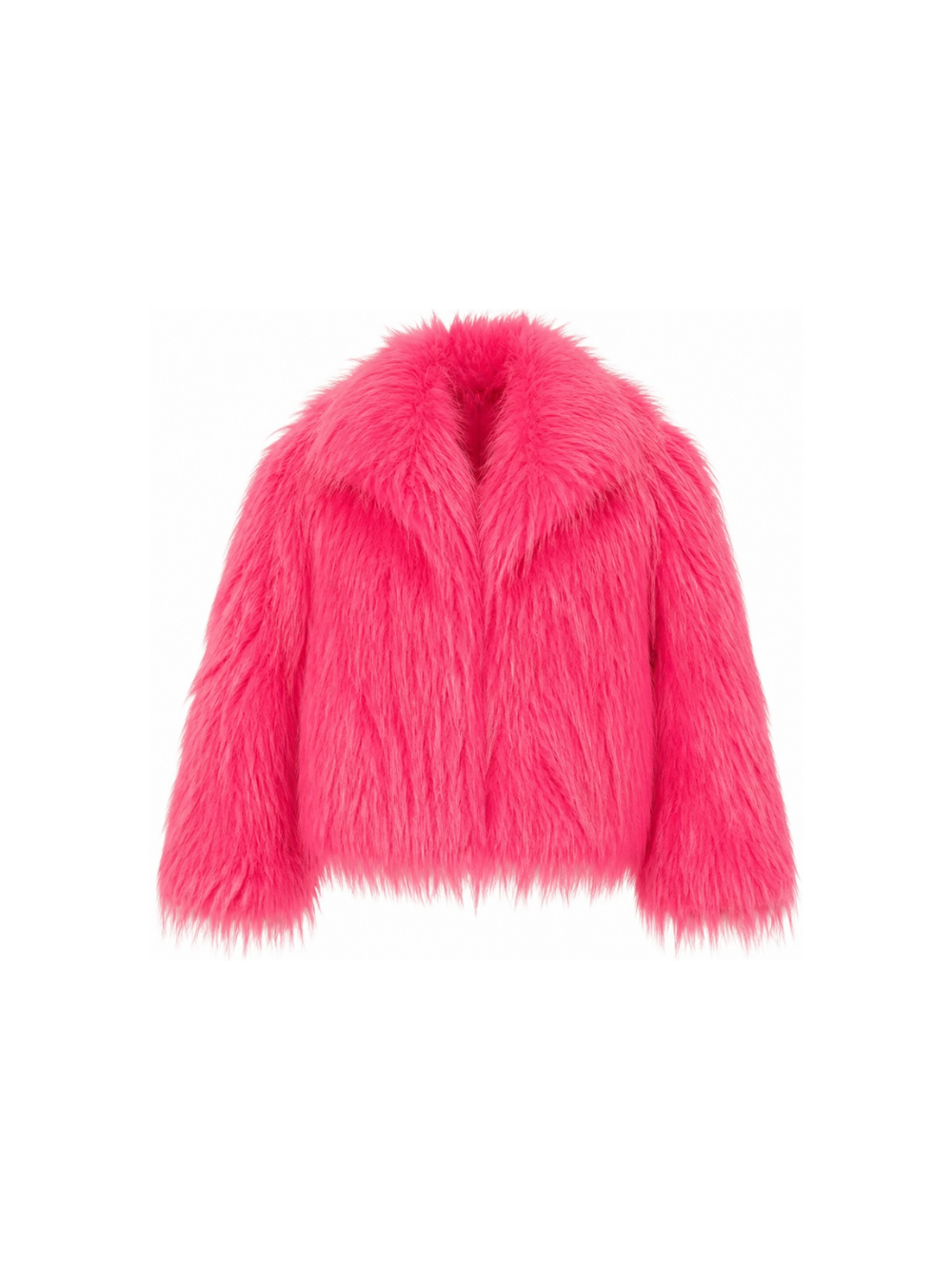Giacca per bambina John Richmond Kids fucsia in pelliccia sintetica RGA26127PL ORCHID JOHN RICHMOND KIDS 