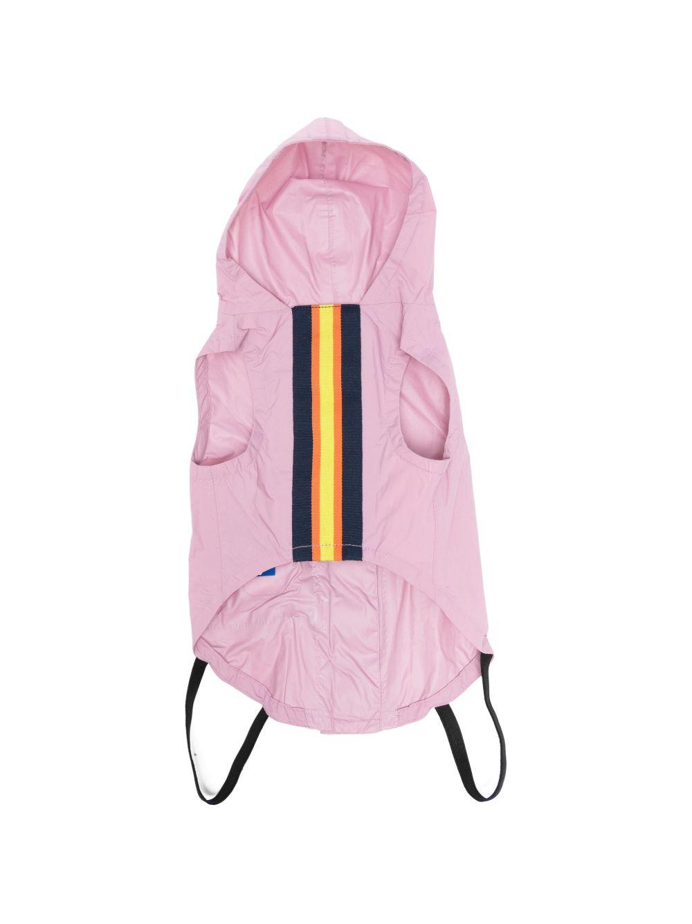Impermeabile per cani K-Way Kids rosa a righe K8134WW H41 K-WAY KIDS 