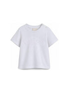 T-shirt per neonati Givenchy Kids bianca con dettaglio logo H31286 10P GIVENCHY KIDS 