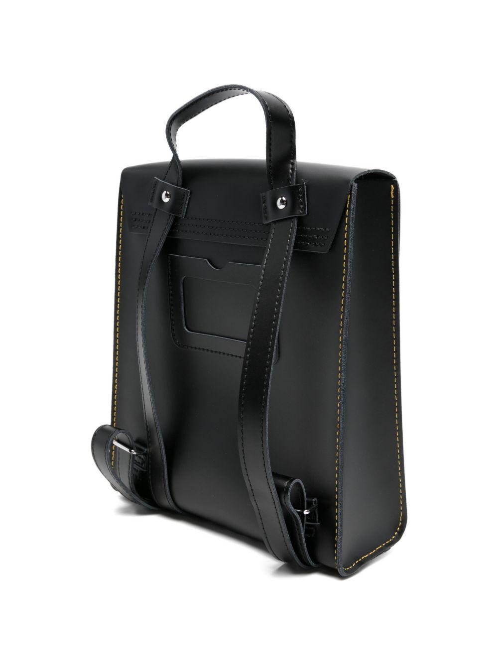 Borsa tote per bambina Dr. Martens Kids nera con cinturino con fibbia AB101001 BLACK Dr martens kids 