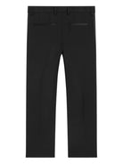 Pantaloni per bambino Dolce & Gabbana Kids neri con tasche posteriori L45P14 G7PQI N0000 DOLCE & GABBANA KIDS 