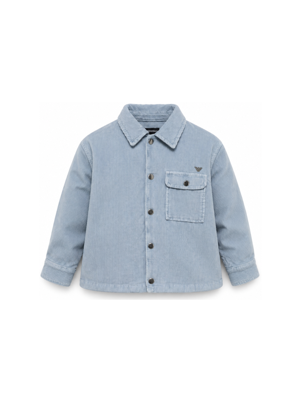 Giacca per bambino Emporio Armani Kids azzurro chiaro con colletto classico EB001428 AF26401 U9366 EMPORIO ARMANI KIDS 