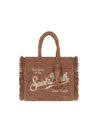 Borsa Colette MC2 Saint Barth marrone con dettaglio nappa COL0026 00452L MC2 ST. BARTH KIDS 