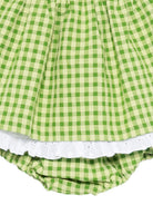Abito per neonata La stupenderia verde lime con fiocchi decorativi 2TBCT62 Y53 LA STUPENDERIA KIDS 