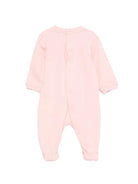 Tutina per neonata Moschino Kids rosa con stampa orsetto MUT04PLCA19 50209 MOSCHINO KIDS 