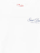 T-shirt per bambino MC2 Saint Barth Kids bianca con stampa logo PRL0001 00931L MC2 ST. BARTH KIDS 