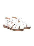 Sandali per bambina Eli1957 Crab bianco con chiusura con fibbia 2535AE BLANCO ElI 