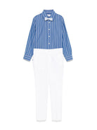 Set di 3 pezzi per bambino Colorichiari blu con design color-block MJ507972 4783 56 COLORICHIARI KIDS 