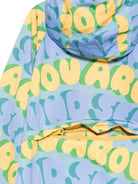 Giubbino per bambino Stella McCartney Kids azzurro con stampa all-over TY2P37 Z3524 642MC STELLA McCARTNEY KIDS 