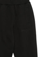 Pantaloni per bambino Balmain Kids neri con logo ricamato sul davanti BZ6I00 Z3183 930 BALMAIN KIDS 