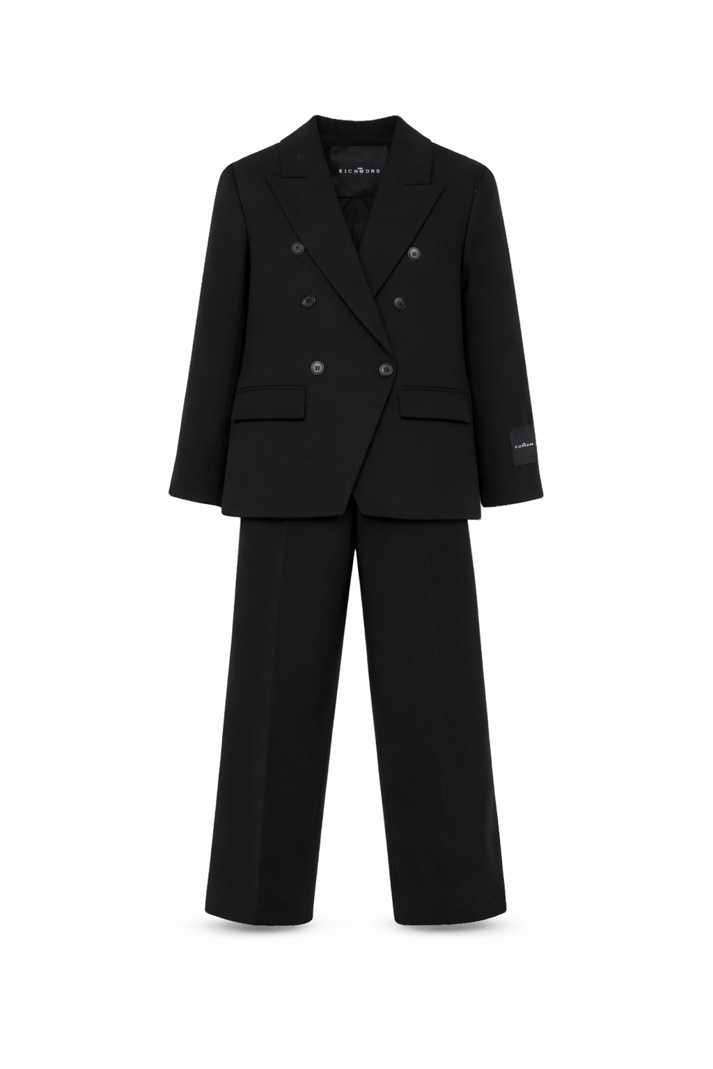 Abito per bambino John Richmond Junior nero doppiopetto RGP26182JP BLACK JOHN RICHMOND JUNIOR 