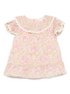 Abito per neonata Louise Misha Morlina giallo con maniche corte FRI-S25-S0152 YELLOW LOUISE MISHA 