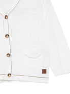 Cardigan per neonato Tartine Et Chocolat bianco con scollo a V CC18021 13 TArtine & Chocolat KIDS 