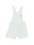Salopette per neonati Petit Bateau verde con bretelle incrociate sul retro A0FFN 01 PETIT BATEAU KIDS 