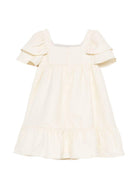 Abito per bambina Etro Kids bianco con stampa paisley GY1A31 I0308 105 ETRO KIDS 