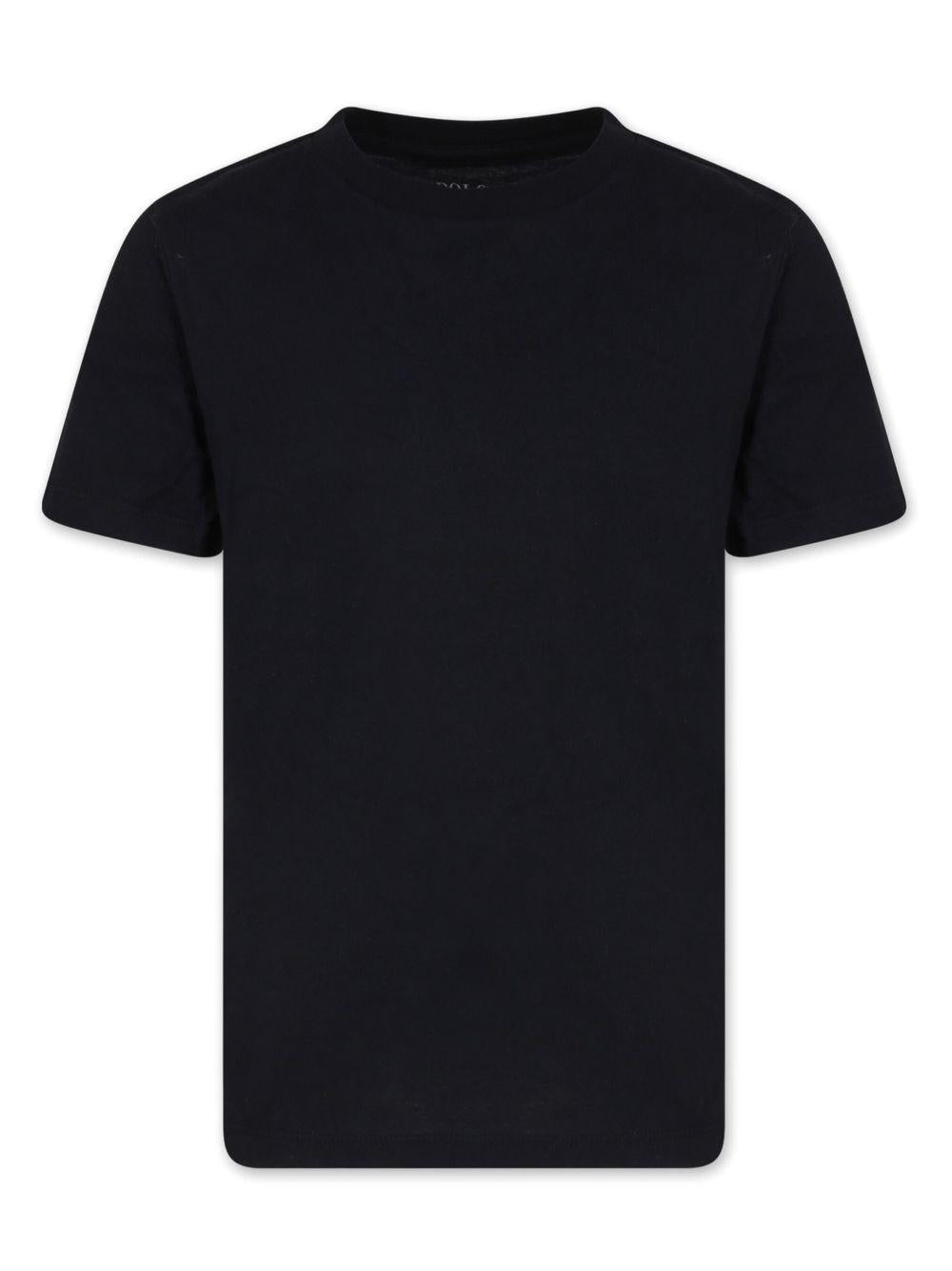 Set di 2 T-shirt per bambino Polo Ralph Lauren Kids nero e bianco con motivo Polo Pony 9P5006 GAZ Ralph Lauren kids 