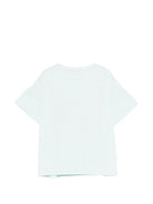 T-shirt per bambini Bobo Choses azzurra con stampa grafica sul davanti B126AC011 451 BOBO CHOSES 